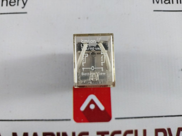 Omron Ptf08A Relay Socket Din Rail Mount
