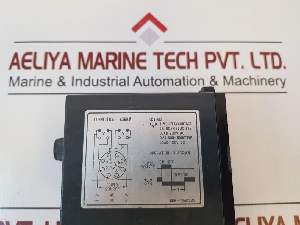 Omron Rda-44A032A Off Delay Timer