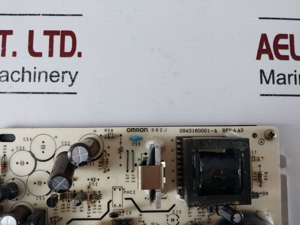 Omron S82J-05024A Power Supply 2943160001-a Rev: A A3