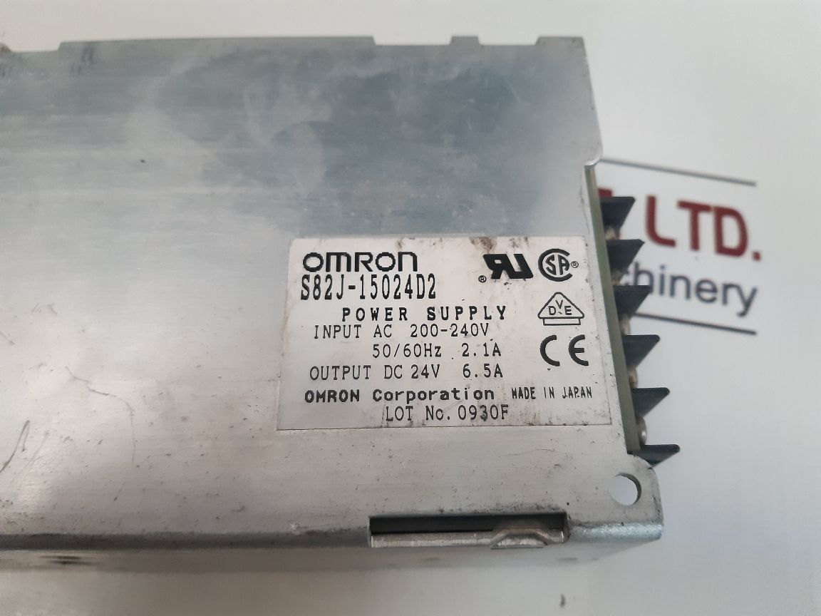 Omron S82J-15024D2 Power Supply