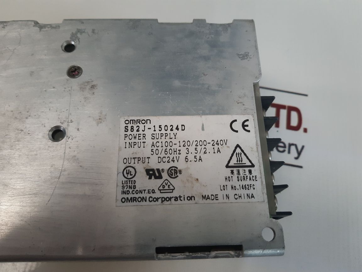 Omron S82J-15024D Power Supply