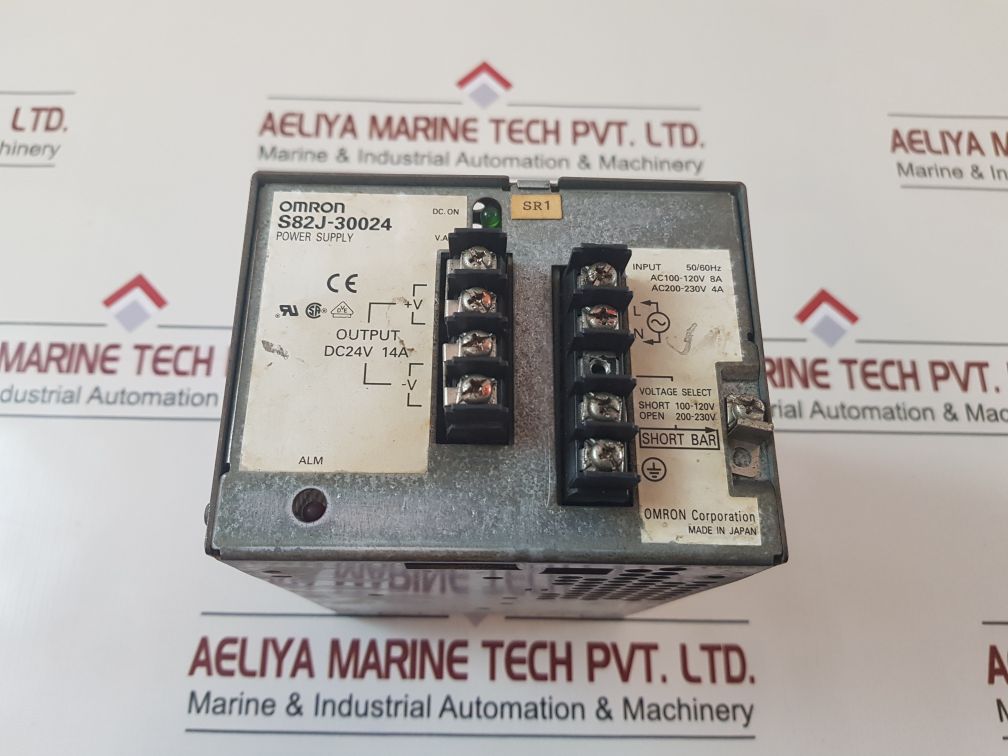 Omron S82J-30024 Switching Mode Power Supply Dc24V 14A

