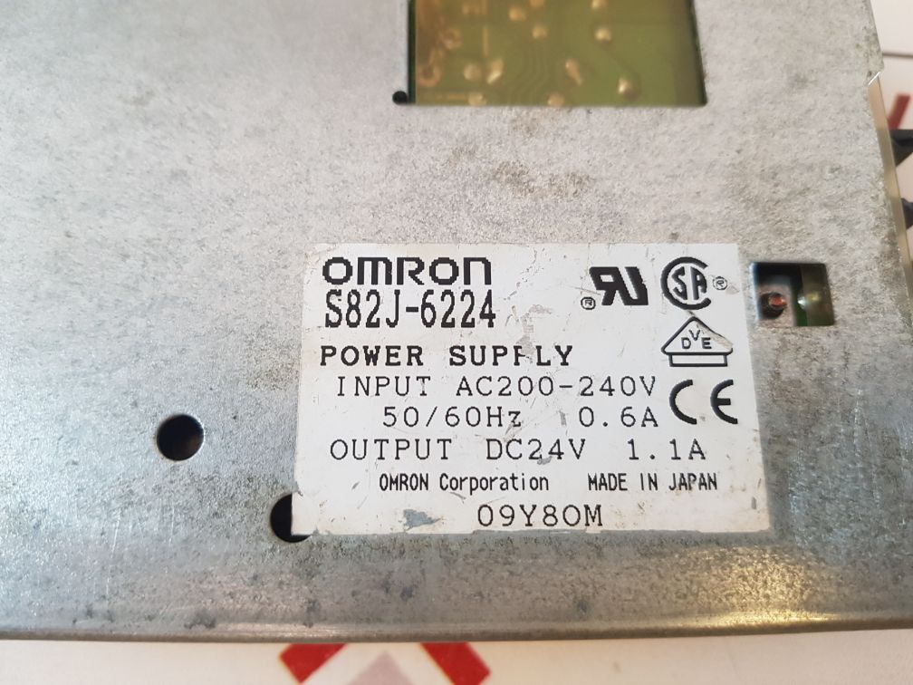 Omron S82J-6224 Power Supply