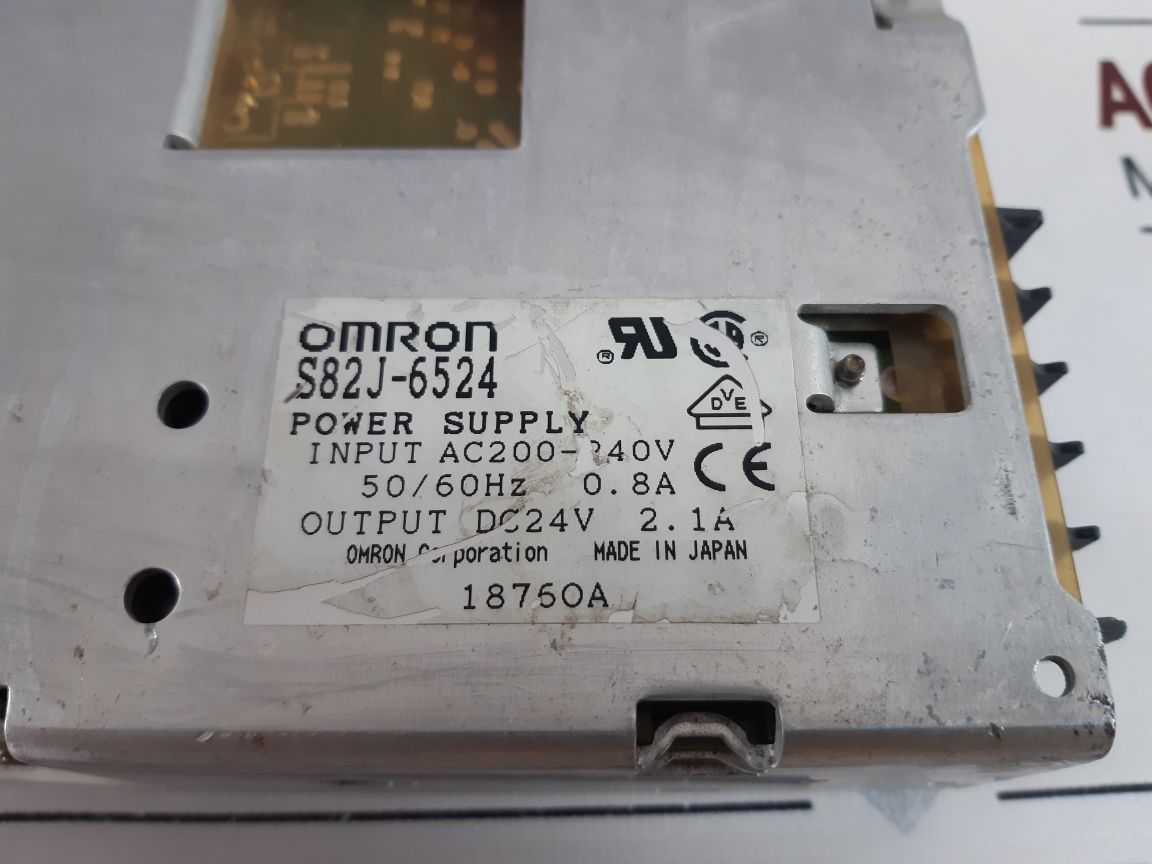 Omron S82J-6524 Power Supply