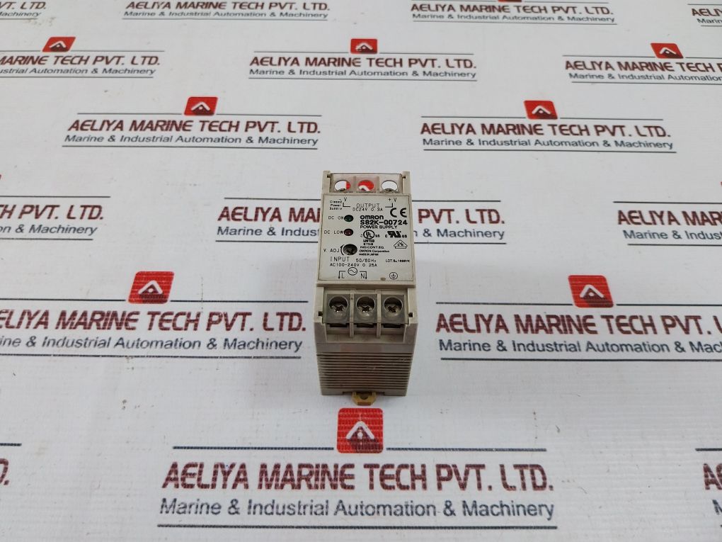 Omron S82K-00724 Power Supply Ac 100-240 Vac