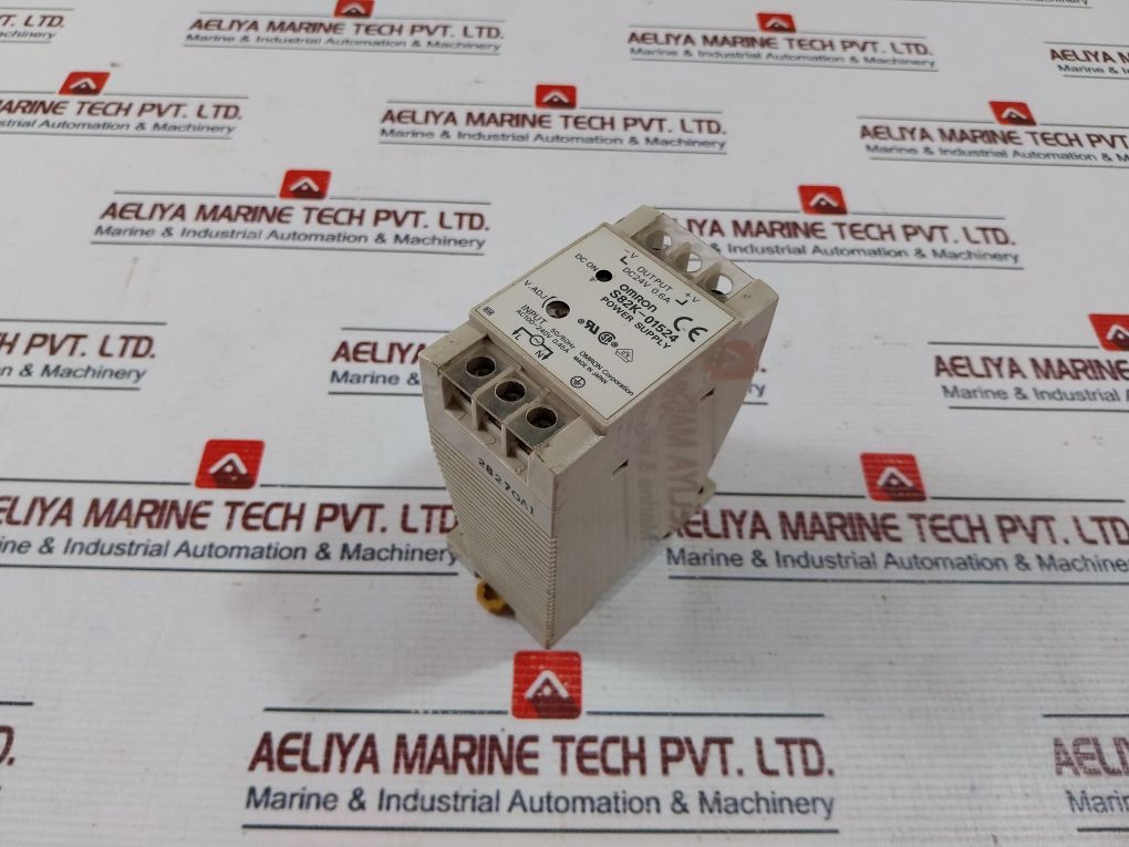 Omron S82K-01524 Power Supply 24V Dc 0.6A