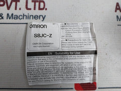 Omron S8Jc-z10024C Power Supply 200-240Vac