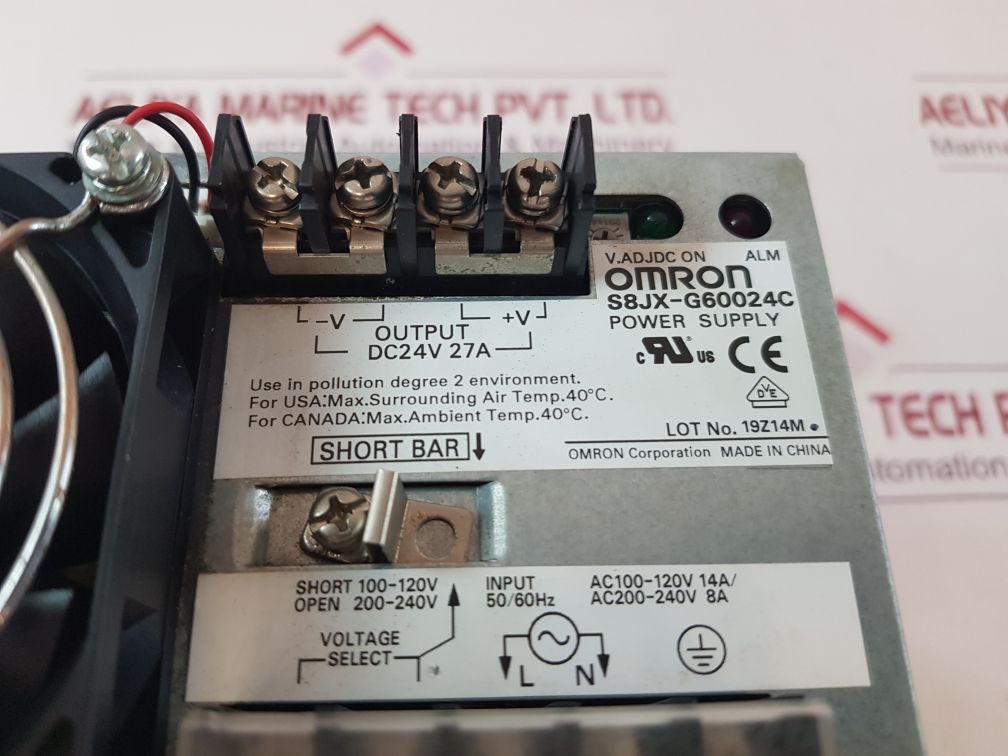 Omron S8Jx-g60024C Power Supply