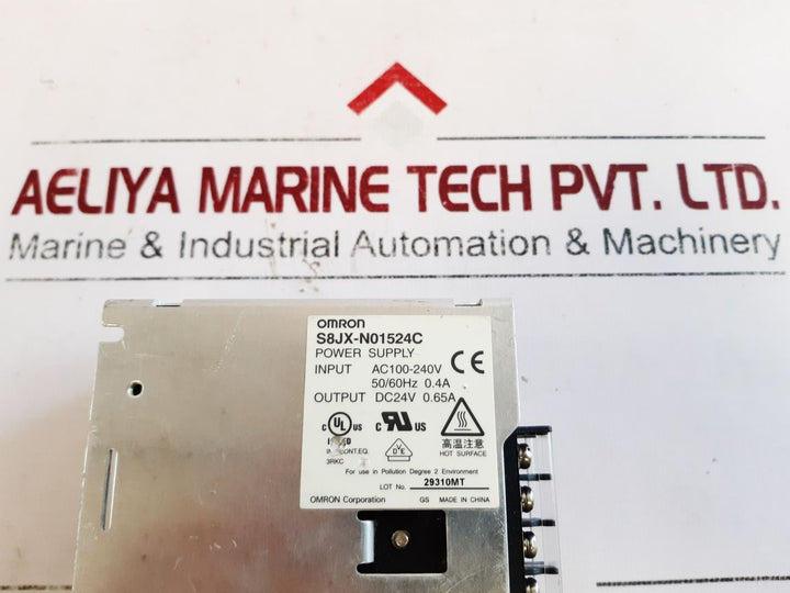 Omron S8Jx-n01524C Power Supply
