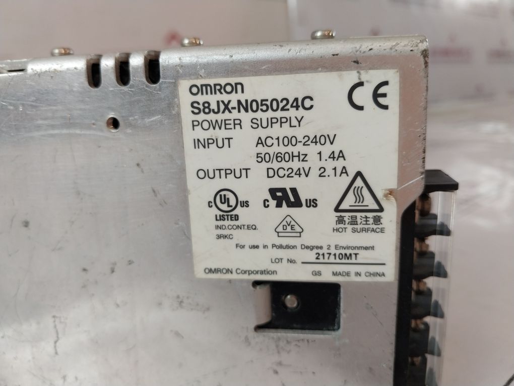 Omron S8Jx-n05024C Power Supply