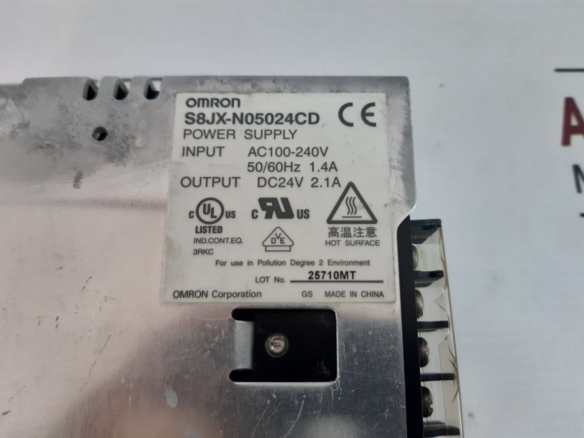 Omron S8Jx-n05024Cd Power Supply