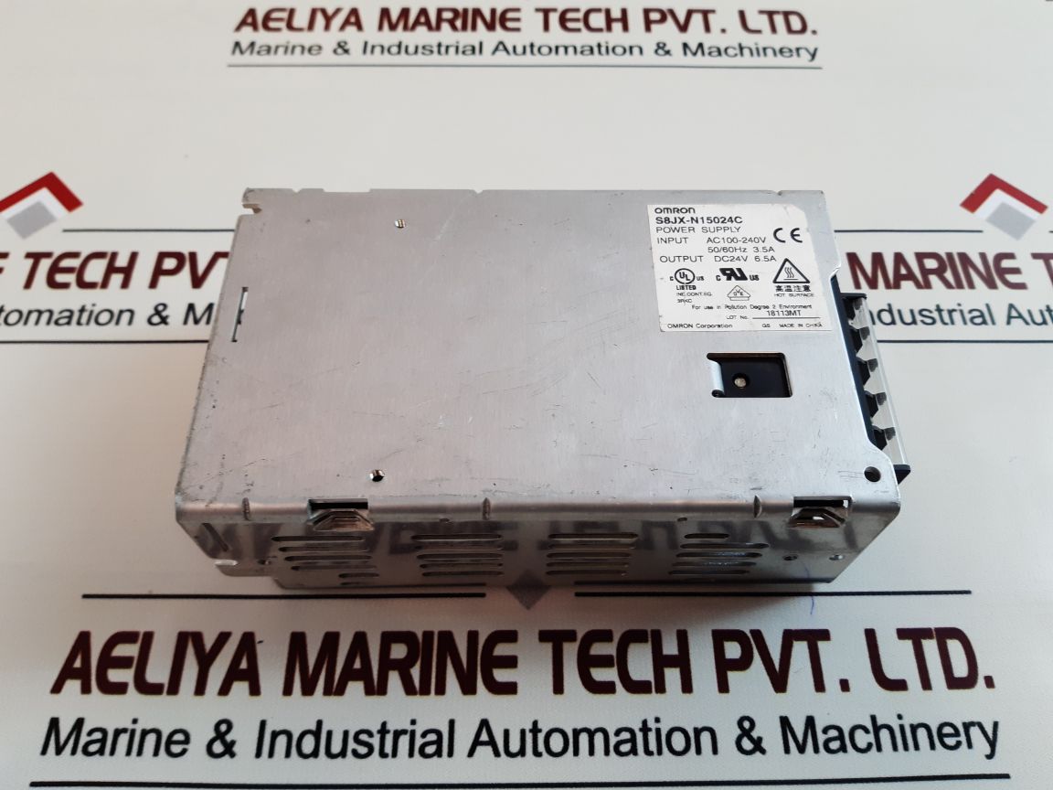 Omron s8jx-n15024c power supply
