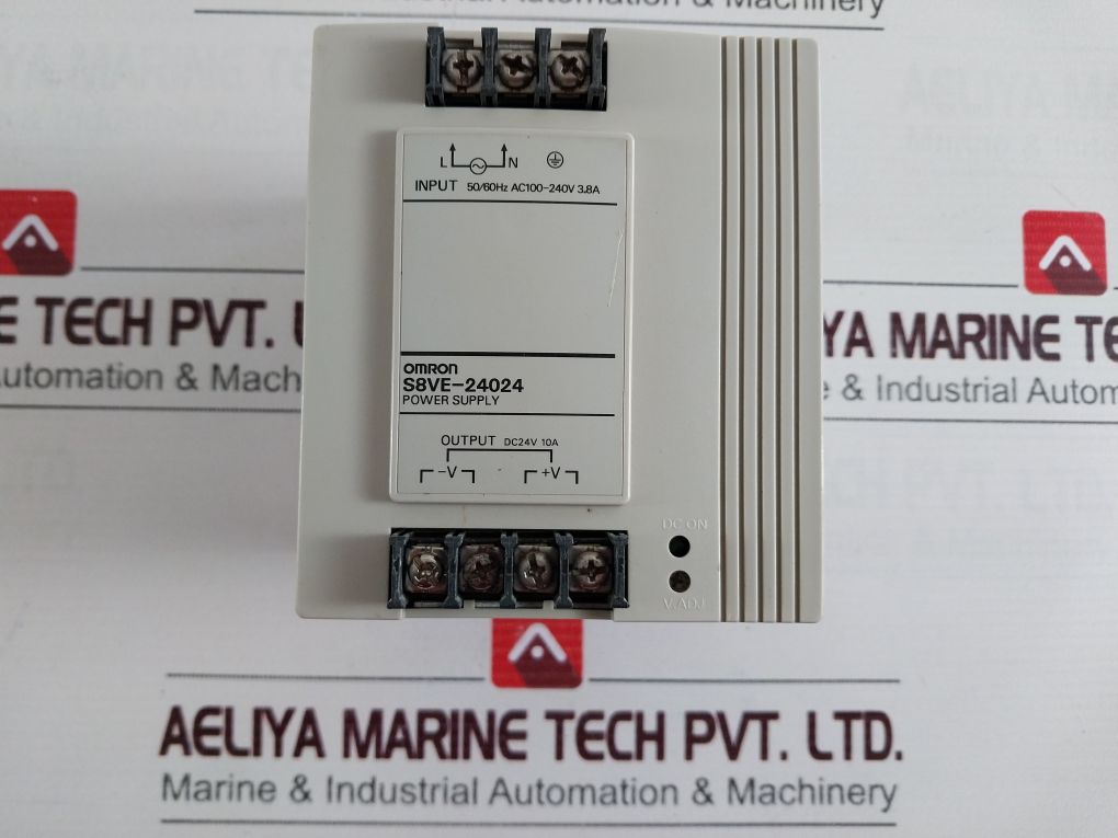 Omron S8Ve-24024 Power Supply Dc24V 10A Out 100-240Vac In