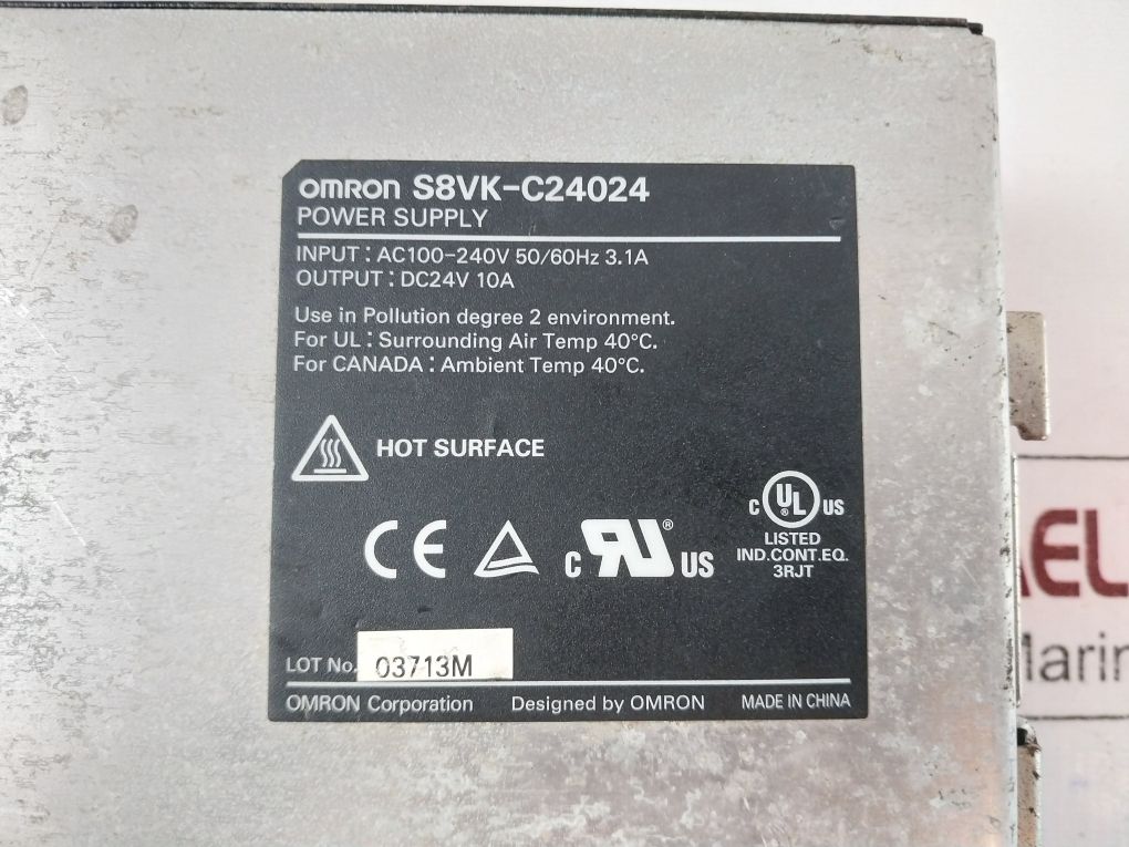Omron S8Vk-c24024 Power Supply