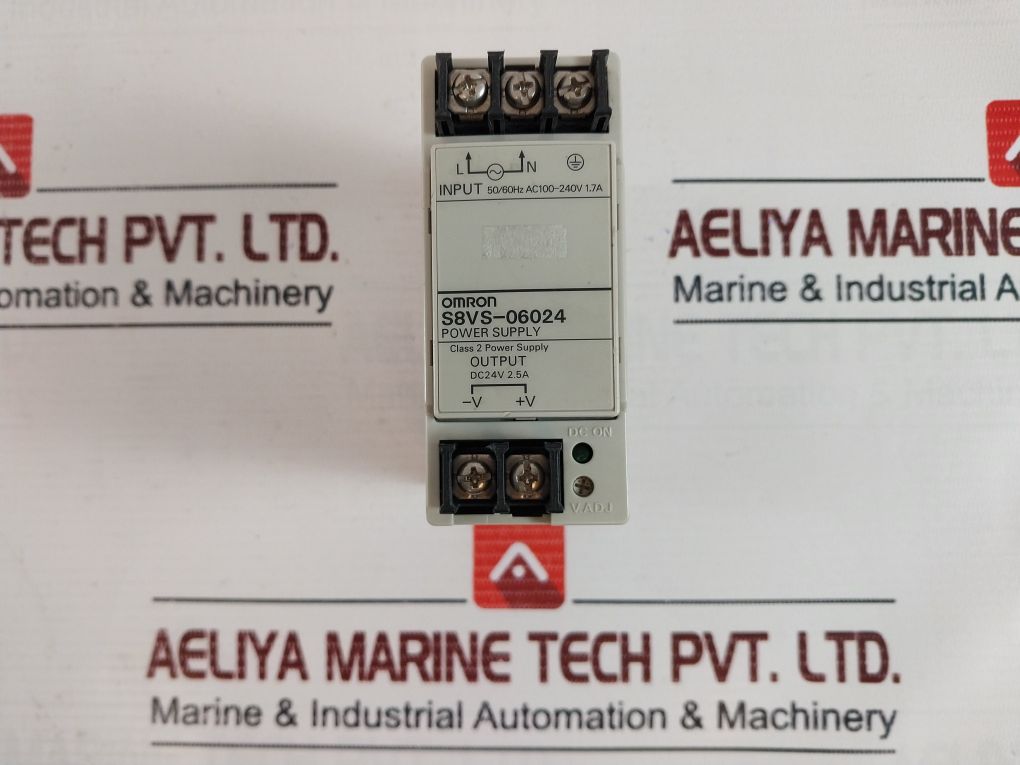 Omron S8VS-06024 Switching Power Supply 50/60Hz AC100-240V 1.7A