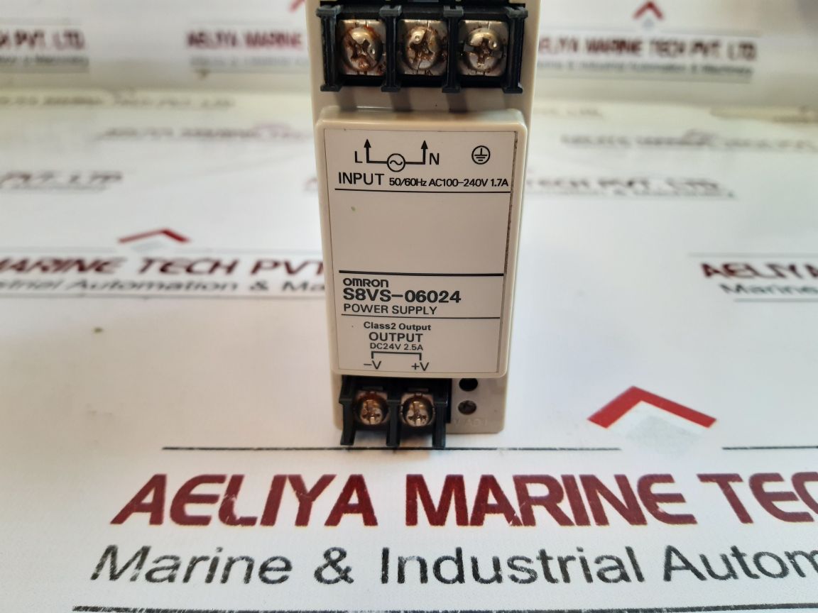 Omron S8Vs-06024 Power Supply Ac100-240V 5060Hz
