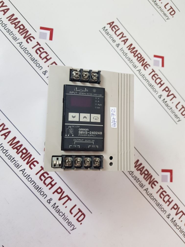 Omron s8vs-24024b power supply ac100-240v 3.8a