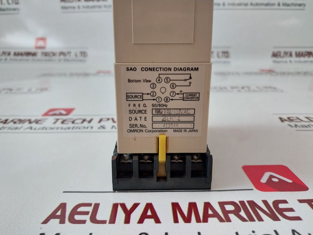 Omron Sao-q1N Current Sensor 4-10 X 1 A