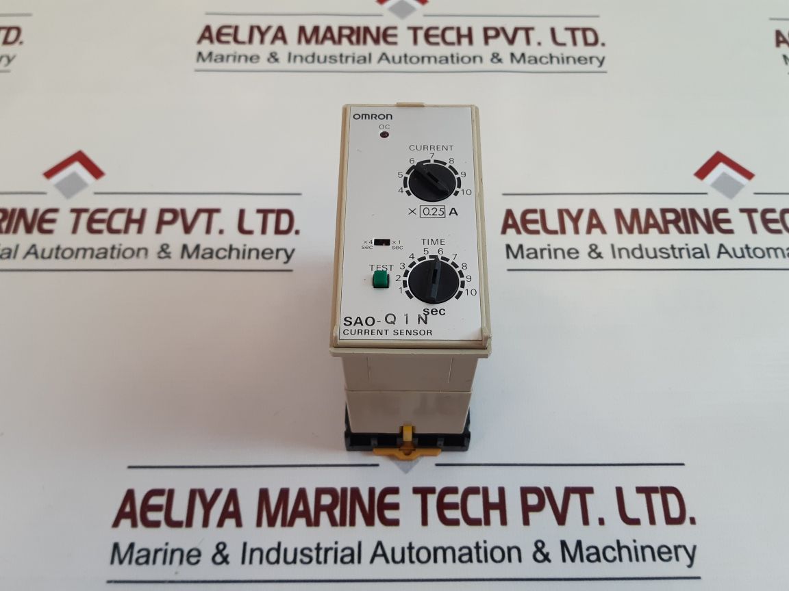 Omron Sao-q1N Current Sensor With Base
