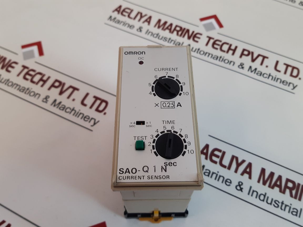 Omron Sao-q1N Current Sensor With Base
