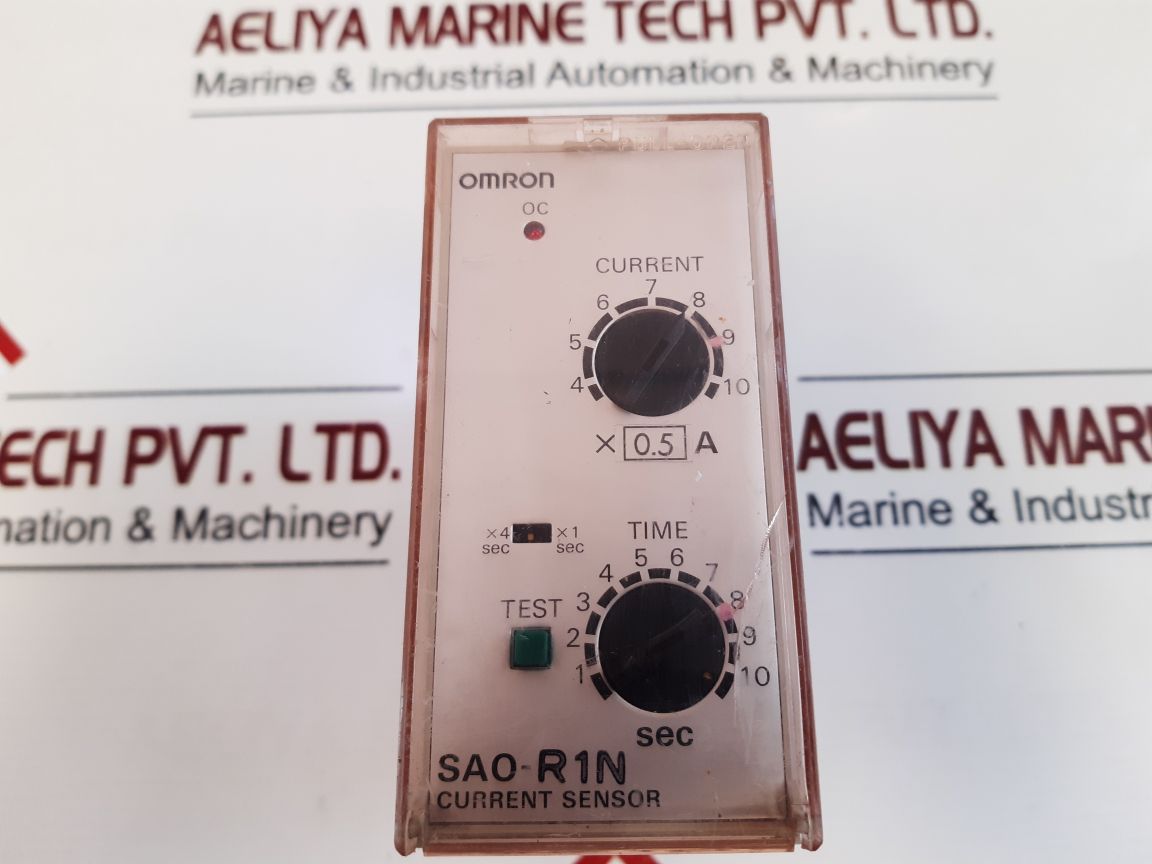 Omron Sao-r1N Current Sensor 4 To 10 X 0.5A