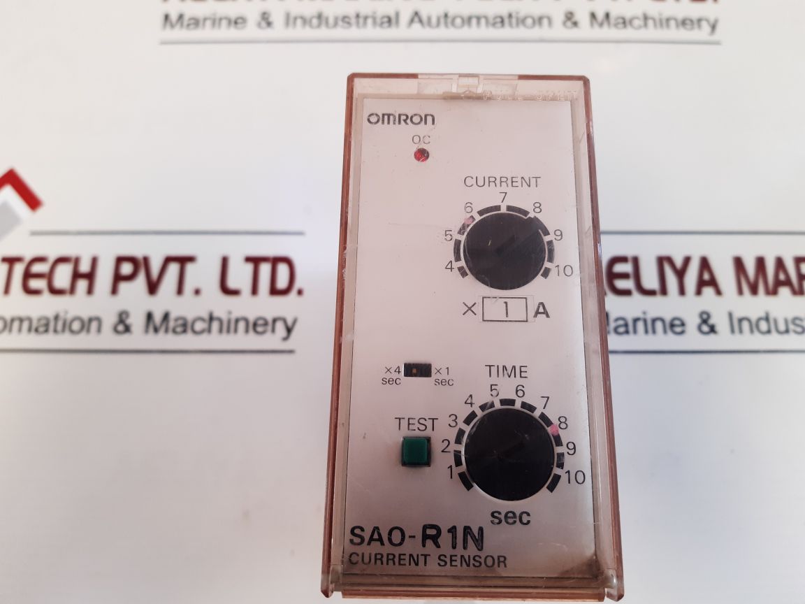 Omron Sao-r1N Current Sensor 4 To 10 X 1A