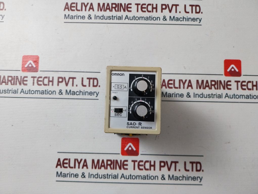 Omron Sao-r Current Sensor 110Vac 50/60Hz