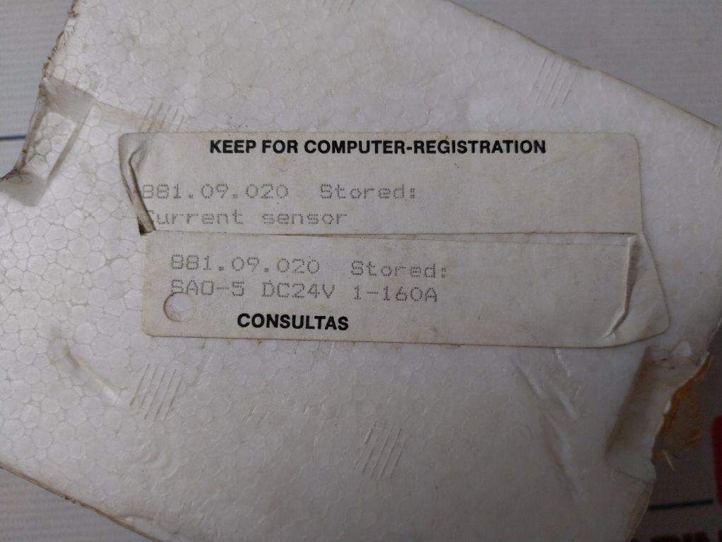 Omron Sao-s Current Sensor 24V Dc