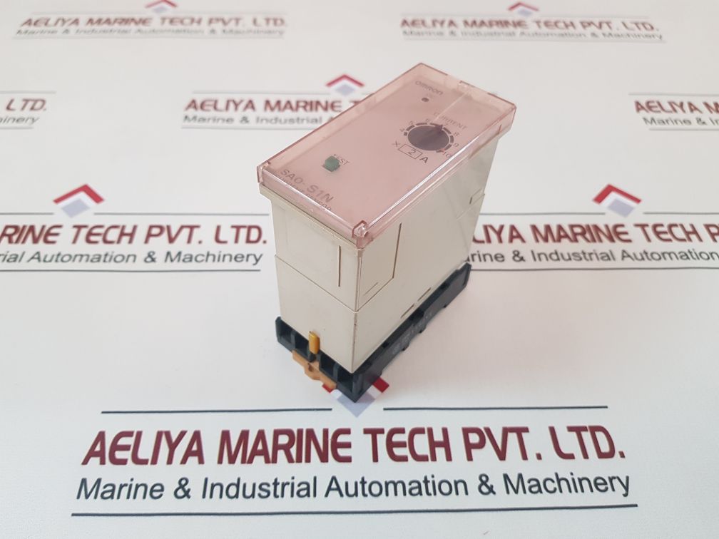 Omron Sao-s1N Current Sensor With Base