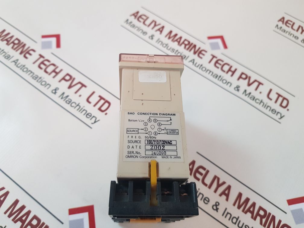 Omron Sao-s1N Current Sensor With Base