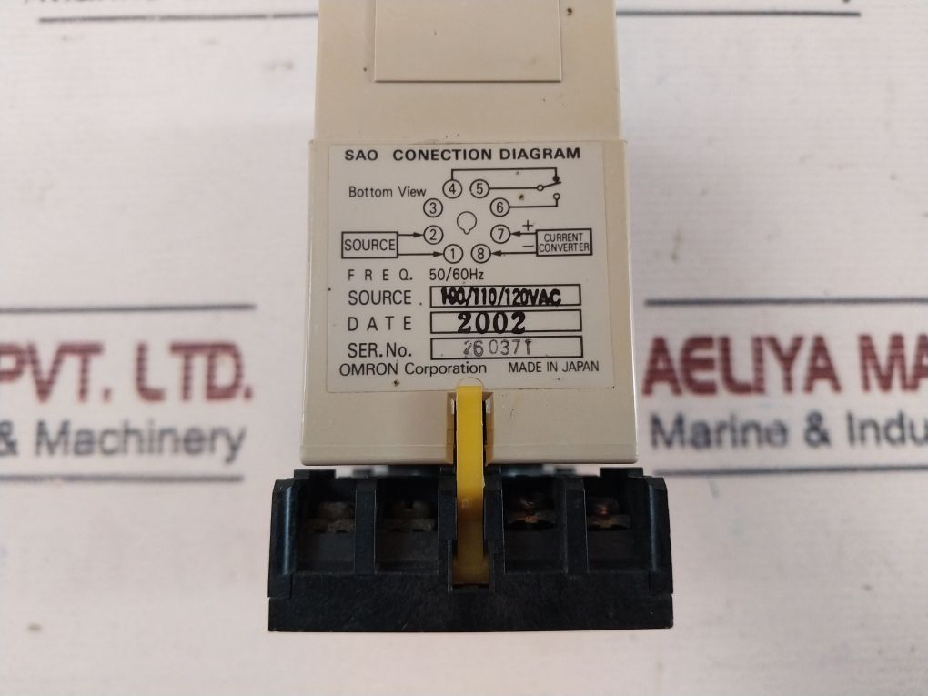 Omron Sao-s1N Current Sensor 50/60 Hz