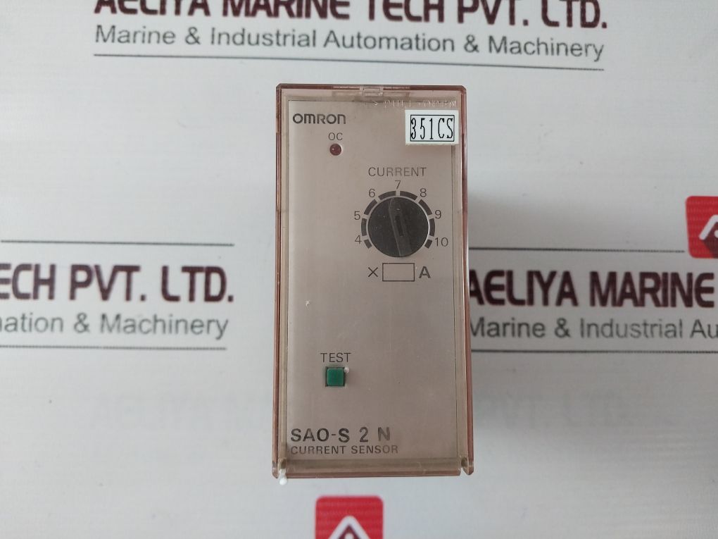 Omron Sao-s 2N Current Sensor 200/220/240Vac