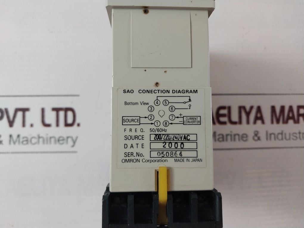 Omron Sao-s 2N Current Sensor 200/220/240Vac