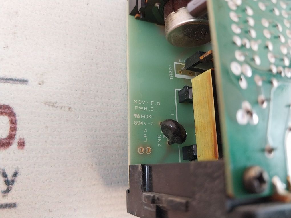 Omron Sdv-dh7 Voltage Sensor