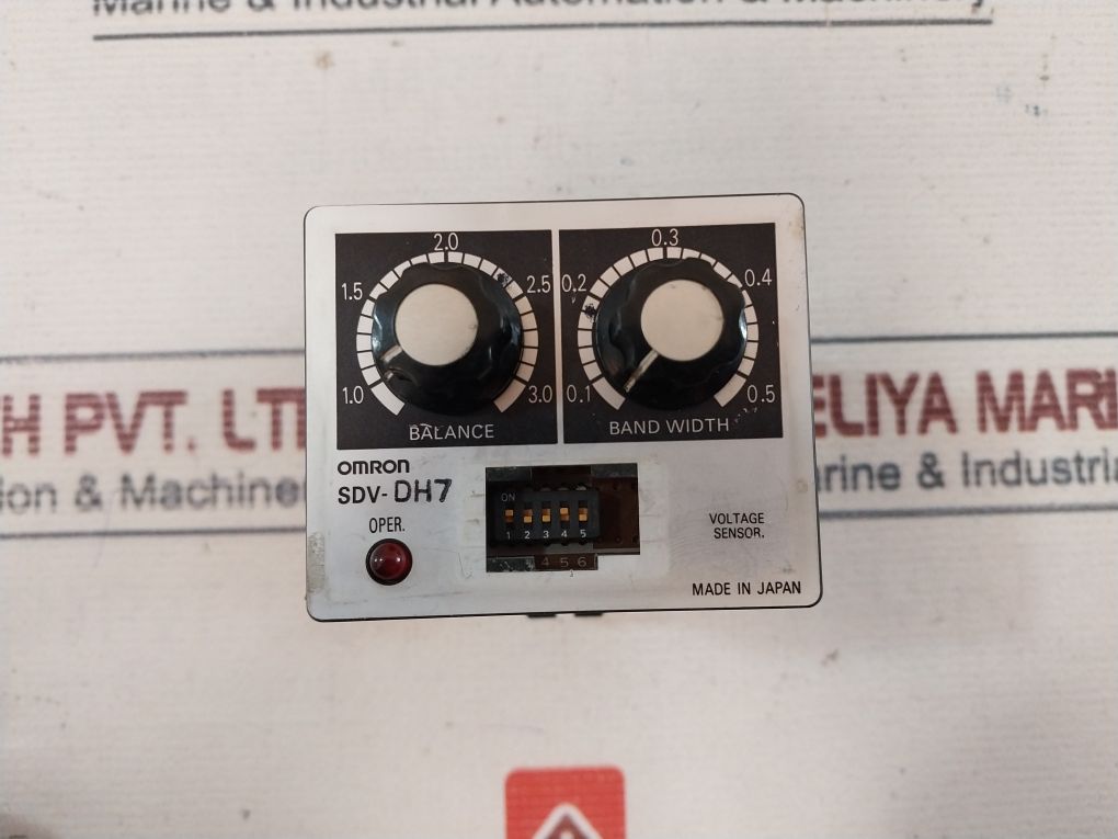 Omron Sdv-dh7 Voltage Sensor