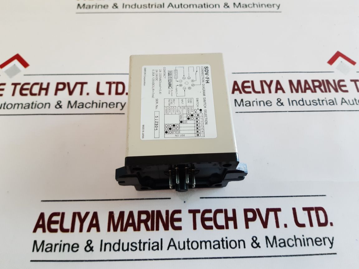 Omron Sdv-fh6 Voltage Sensor