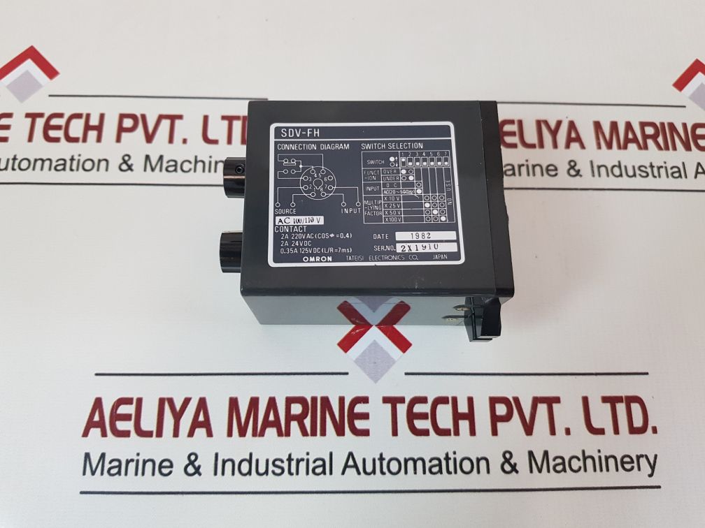Omron Sdv-fh6 Voltage Sensor 