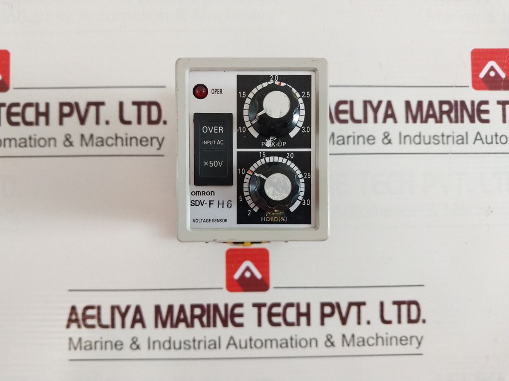 Omron Sdv-fh6 Voltage Sensor With Base 100/110Vac