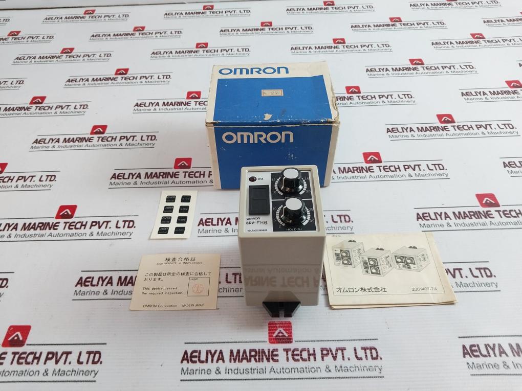Omron Sdv-fh6 Voltage Sensor 100110Vac
