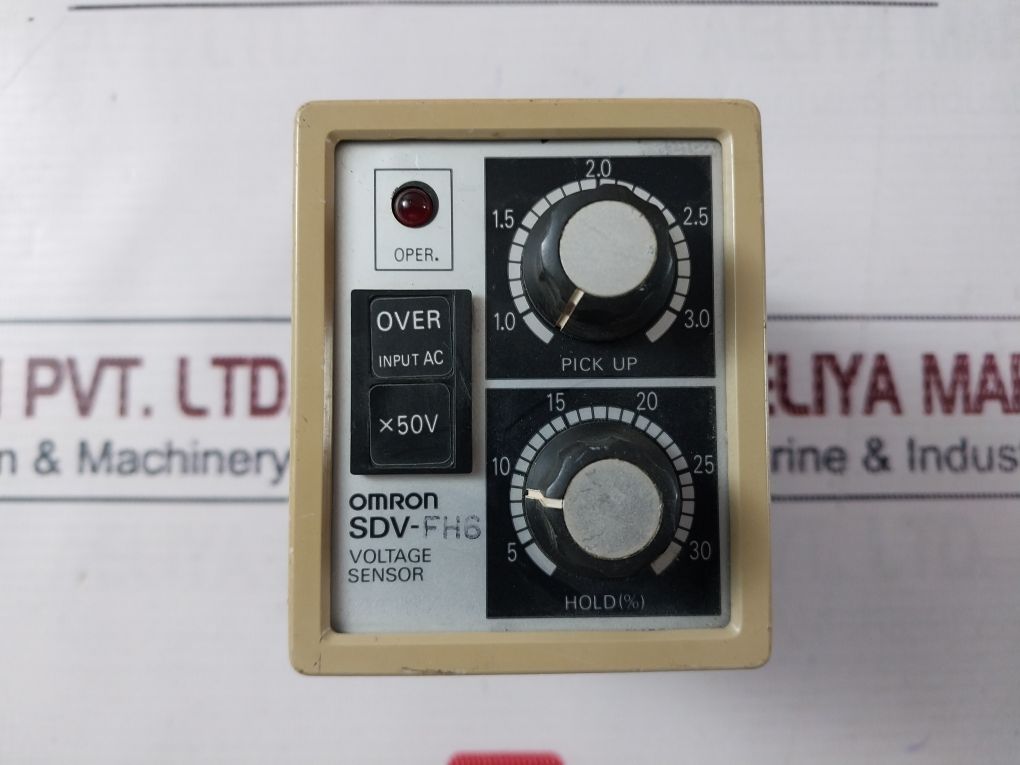 Omron Sdv-fh6 Voltage Sensor 24Vdc