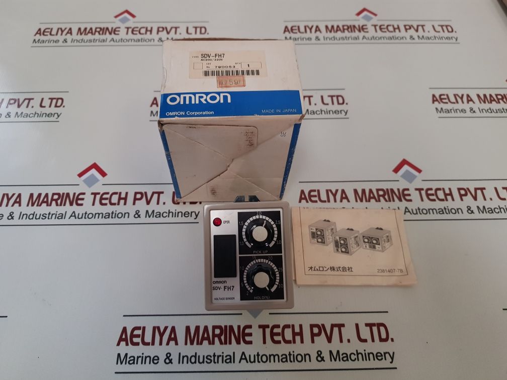 Omron Sdv-fh7 Voltage Sensor