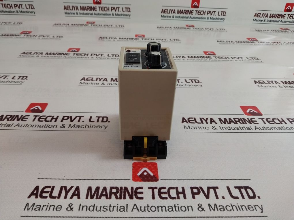 Omron Sdv-fl4 Voltage Sensor With Base 100/110 Vdc 2A 24Vdc