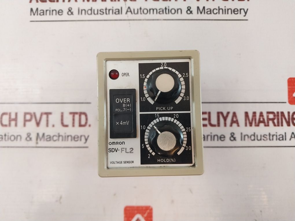 Omron Sdv-fl2 Voltage Sensor 24 Vdc