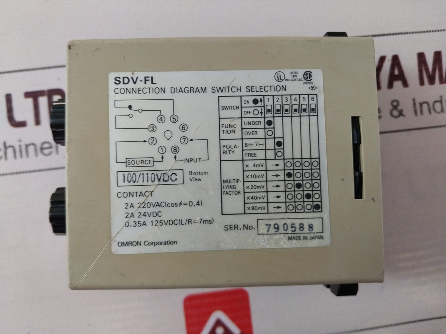 Omron Sdv-fl4