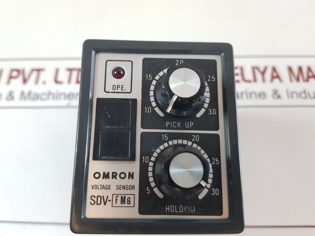 Omron Sdv-fm6 Voltage Sensor With Base