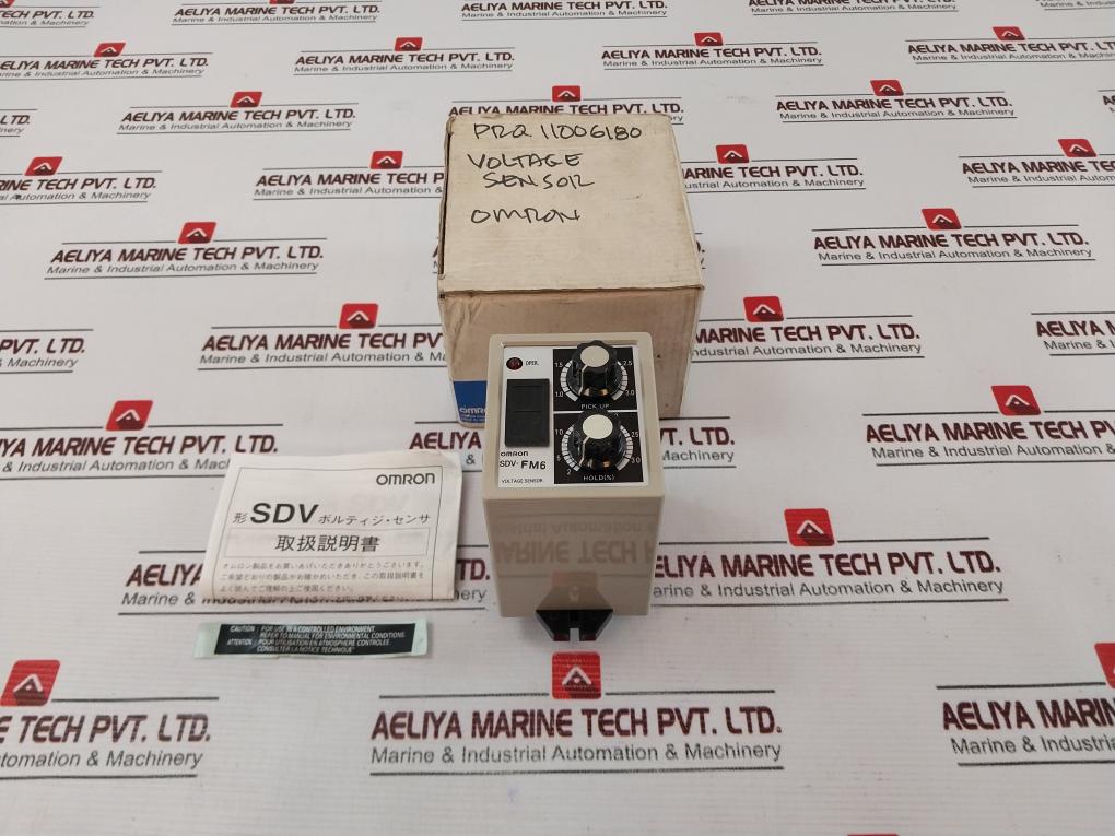 Omron Sdv-fm6 Voltage Sensor 100110Vac