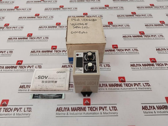 Omron Sdv-fm6 Voltage Sensor 100110Vac