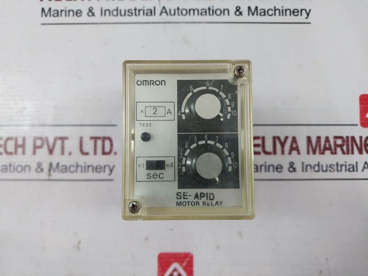 Omron Se-ap1D Motor Relay 100/110 Vac