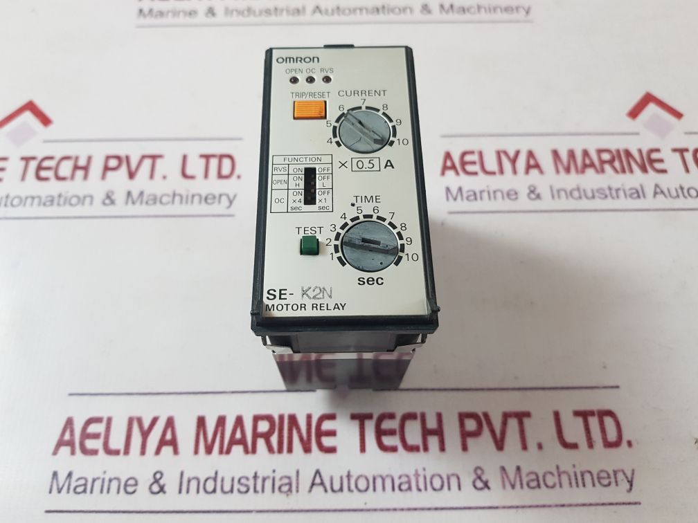 Omron Se-k2N Motor Relay 1 To 10 Sec 50/60Hz