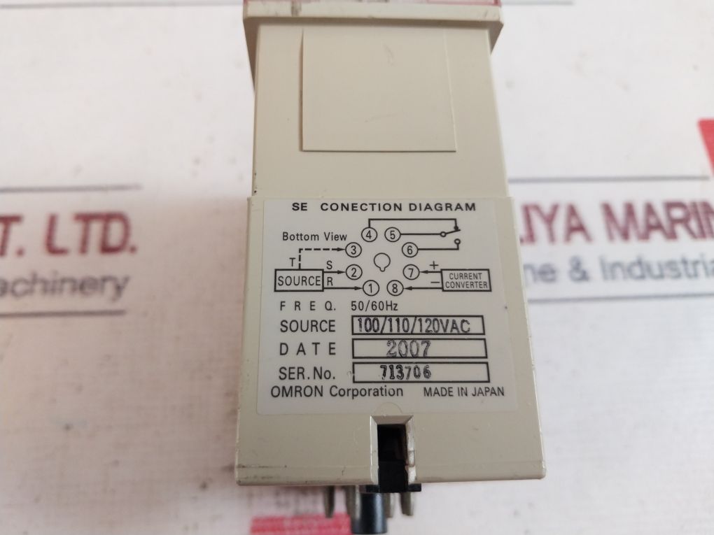Omron Se-kp1N Motor Relay 50/60Hz